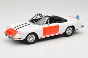 Alfa Romeo Spider Rijkspolitie Minichamps 1:18 180120994 Métal Moulé