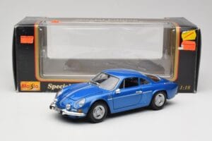 Alpine A110 1600 S Alpine Blue Maisto 1:18 50321 Métal Moulé — image 8 sur 8