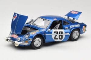 Alpine A110 1600S #28 Alpine-Renault O. Andersson / D. Stone Rally Monte Carlo 1971 Maisto 1:18 56033 Métal Moulé — image 2 sur 8