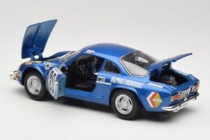 Alpine A110 1600S #28 Alpine-Renault O. Andersson / D. Stone Rally Monte Carlo 1971 Maisto 1:18 56033 Métal Moulé — image 5 sur 8