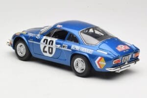 Alpine A110 1600S #28 Alpine-Renault O. Andersson / D. Stone Rally Monte Carlo 1971 Maisto 1:18 56033 Métal Moulé — image 7 sur 8