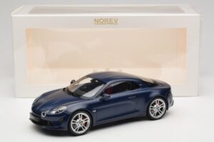 Alpine A110 S A120 Matte Storm Blue Norev 1:18 185444 Métal Moulé — image 6 sur 6