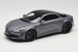 Alpine A110 S Gris Mat Carbon Roof Norev 1:18 185313 Métal Moulé