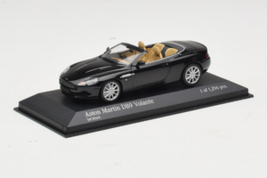 Aston Martin DB9 Cabriolet Noir Minichamps 1:43 400137330 Métal Moulé — image 2 sur 4
