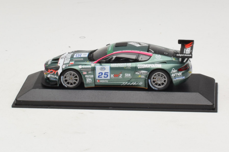 Aston Martin DB9R #25 Alessi / Groppi 24 Hours of Le Mans 2006 Minichamps 1:43 400061325 Métal Moulé