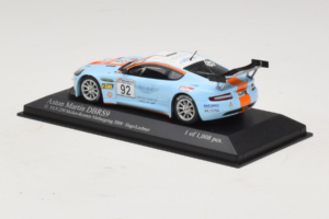 Aston Martin DBRS9 Gulf #92 T. Enge / Lechner VLN 250 Nurburgring 2008 Minichamps 1:43 400081392 Métal Moulé — image 3 sur 4