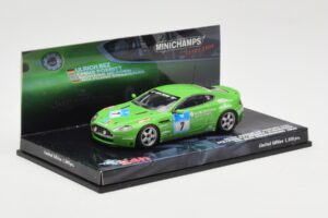 Aston Martin V8 Vantage N24 #7 U. Bez / Porritt / R. Meaden 24 Hours Nurburgring 2008 Minichamps 1:43 437081307 Métal Moulé — image 2 sur 4