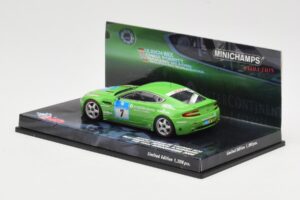 Aston Martin V8 Vantage N24 #7 U. Bez / Porritt / R. Meaden 24 Hours Nurburgring 2008 Minichamps 1:43 437081307 Métal Moulé — image 3 sur 4