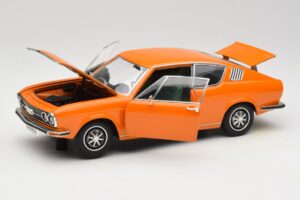 Audi 100 C1 Coupé S Orange Anson 1:18 30402 Métal Moulé — image 2 sur 8