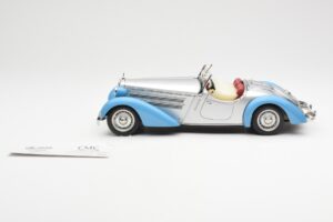 Audi 225 Front Roadster Bleu Argent CMC 1:18 M-075B Métal Moulé — image 3 sur 6