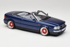 Audi 80 B4 Cabriolet Ming Bleu Metallic Custom Wheels Otto 1:18 OT806-C Résine — image 4 sur 6