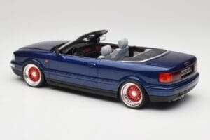 Audi 80 B4 Cabriolet Ming Bleu Metallic Custom Wheels Otto 1:18 OT806-C Résine — image 5 sur 6