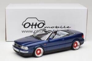 Audi 80 B4 Cabriolet Ming Bleu Metallic Custom Wheels Otto 1:18 OT806-C Résine — image 6 sur 6