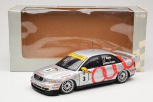 Audi A4 B5 #3 F. Biela DTM World Champion 1995 UT Models 1:18 39542 Métal Moulé — image 8 sur 8