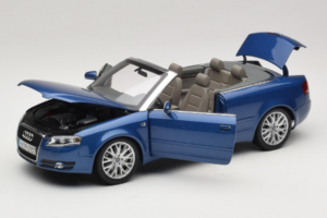 Audi A4 B6 Cabriolet Bleu Norev 1:18 5010504325 Métal Moulé — image 2 sur 9