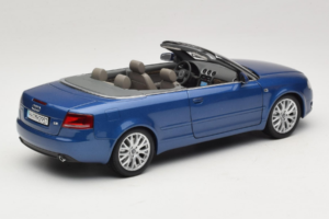 Audi A4 B6 Cabriolet Bleu Norev 1:18 5010504325 Métal Moulé — image 3 sur 9