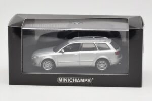 Audi A4 B7 Avant Argent Minichamps 1:43 AUDI009 Métal Moulé — image 4 sur 4
