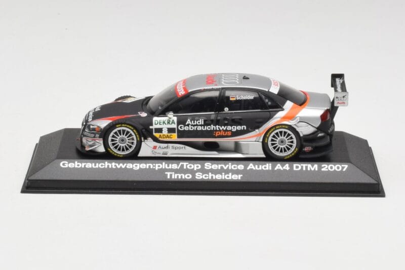 Audi A4 B7 #8 T. Scheider DTM 2007 Minichamps 1:43 5020700143 Métal Moulé