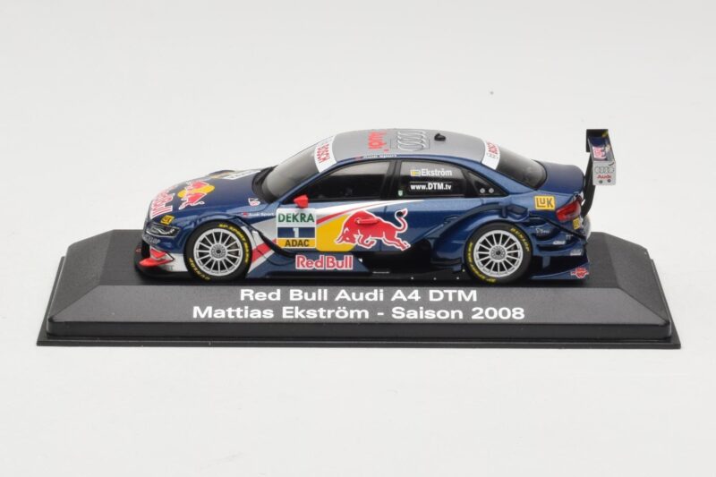 Audi A4 #1 M. Ekstrom Audi Sport Team Abt Sportsline DTM 2008 Minichamps 1:43 5020800123 Métal Moulé