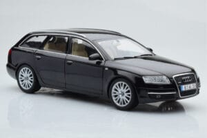 Audi A6 C6 Avant Noir Norev 1:18 188304 Métal Moulé — image 6 sur 8
