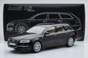 Audi A6 C6 Avant Noir Norev 1:18 188304 Métal Moulé — image 8 sur 8