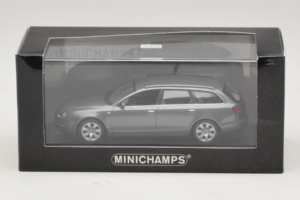 Audi A6 C6 Avant Grey Metallic Minichamps 1:43 400013011 Métal Moulé — image 5 sur 5