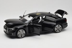 Audi A6L C8 Noir Paudi Model 1:18 42499 Métal Moulé — image 2 sur 8