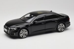 Audi A6L C8 Noir Paudi Model 1:18 42499 Métal Moulé