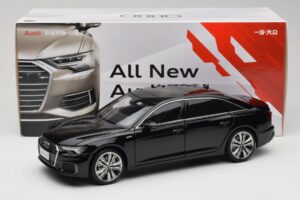 Audi A6L C8 Noir Paudi Model 1:18 42499 Métal Moulé — image 8 sur 8