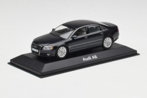 Audi A8 D3 Mauritius Bleu Metallic Minichamps 1:43 5010508123 Métal Moulé — image 2 sur 4