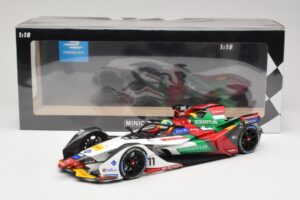 Audi e-tron FE05 Audi Sport ABT Schaeffler #11 L. di Grassi Formula E Season 5 2019 Minichamps 1:18 114180011 Métal Moulé — image 6 sur 6