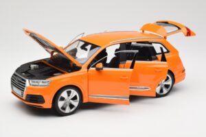 Audi Q7 4M Orange Métallisé Minichamps 1:18 110014004 Métal Moulé — image 2 sur 8