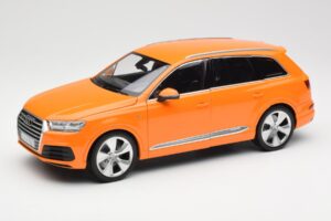 Audi Q7 4M Orange Métallisé Minichamps 1:18 110014004 Métal Moulé