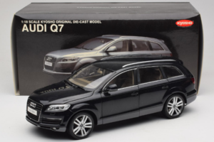 Audi Q7 Noir Kyosho 1:18 09221BK Métal Moulé — image 8 sur 8