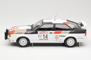 Audi Quattro #14 M. Mouton / F. Pons Winners Rally Sanremo 1981 Minichamps 1:18 155811114 Métal Moulé — image 3 sur 6