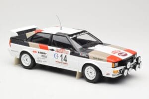 Audi Quattro #14 M. Mouton / F. Pons Winners Rally Sanremo 1981 Minichamps 1:18 155811114 Métal Moulé — image 4 sur 6