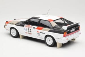 Audi Quattro #14 M. Mouton / F. Pons Winners Rally Sanremo 1981 Minichamps 1:18 155811114 Métal Moulé — image 5 sur 6