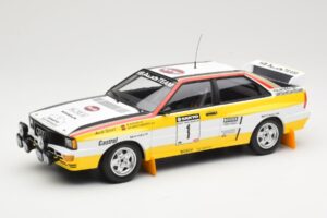 Audi Quattro A2 Audi Sport #1 W. Röhrl / C. Geistdörfer DNF Sanyo Rally of New Zealand 1984 Minichamps 1:18 155841101 Métal M