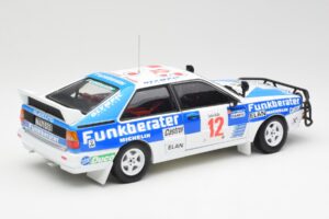 Audi Quattro A2 #12 H. Wittmann / R. Diekmann Safari Rally 1984 Sun Star 1:18 4246 Métal Moulé — image 3 sur 8