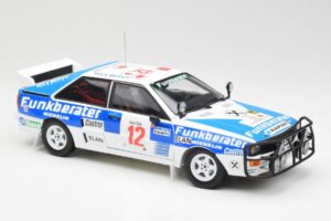 Audi Quattro A2 #12 H. Wittmann / R. Diekmann Safari Rally 1984 Sun Star 1:18 4246 Métal Moulé — image 6 sur 8