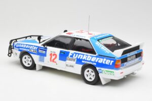 Audi Quattro A2 #12 H. Wittmann / R. Diekmann Safari Rally 1984 Sun Star 1:18 4246 Métal Moulé — image 7 sur 8