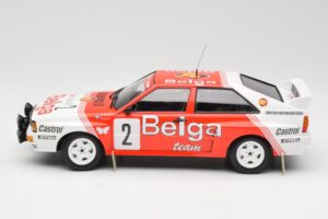 Audi Quattro A2 #2 B. Waldegård / H-T. Thorszelius Belga Team Winners Boucles de Spa 1985 Minichamps 1:18 155851102 Métal Mou — image 3 sur 6