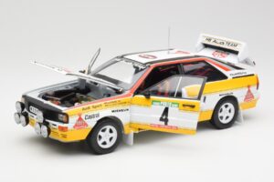 Audi Quattro A2 #4 W. Rohrl / C. Geistdorfer Rally de Portugal 1984 Sun Star 1:18 4224 Métal Moulé — image 2 sur 8