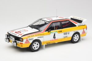 Audi Quattro A2 #4 W. Rohrl / C. Geistdorfer Rally de Portugal 1984 Sun Star 1:18 4224 Métal Moulé