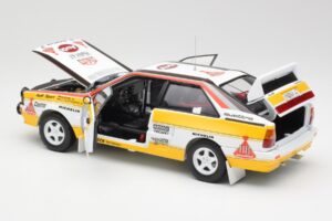 Audi Quattro A2 #4 W. Rohrl / C. Geistdorfer Rally de Portugal 1984 Sun Star 1:18 4224 Métal Moulé — image 5 sur 8