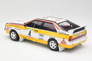 Audi Quattro A2 #4 W. Rohrl / C. Geistdorfer Rally de Portugal 1984 Sun Star 1:18 4224 Métal Moulé — image 7 sur 8