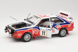 Audi Quattro #11 F. Wittmann / J. Pattermann Rally Acropolis 1986 Sun Star 1:18 4191 Métal Moulé — image 2 sur 8