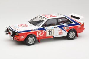 Audi Quattro #11 F. Wittmann / J. Pattermann Rally Acropolis 1986 Sun Star 1:18 4191 Métal Moulé