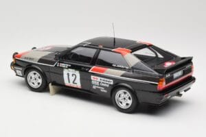 Audi Quattro #12 M. Mouton / F. Pons Audi Sport Rally de Portugal 1981 Minichamps 1:18 155811112 Métal Moulé — image 5 sur 6