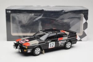 Audi Quattro #12 M. Mouton / F. Pons Audi Sport Rally de Portugal 1981 Minichamps 1:18 155811112 Métal Moulé — image 6 sur 6
